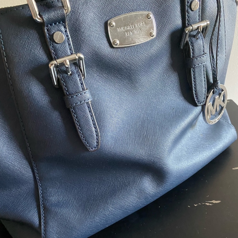 Michael Kors Navy Blue/Blue Bag